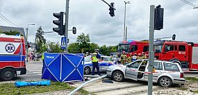 Ul. Łaska: sygnalizator zabił pieszego 