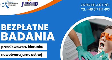 Bezpłatne badania przesiewowe w kierunku raka jamy ustnej-63634