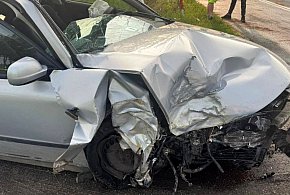 Nie zmieścił się w zakręt-63764