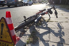„Stuknęli się” rowerami. Jeden z cyklistów był pijany-63905