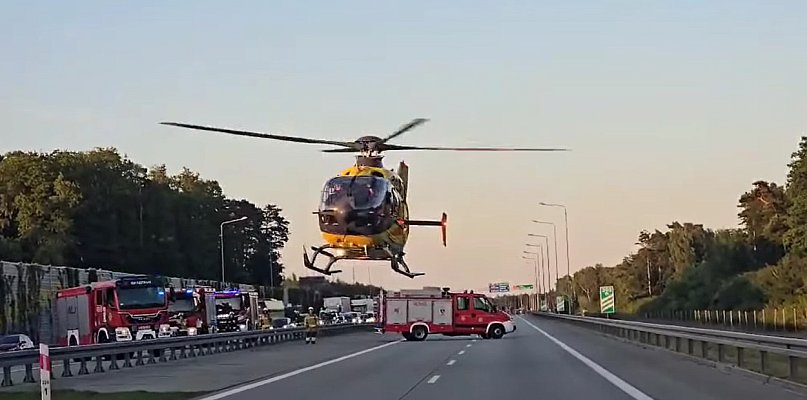 Błyskawiczna akcja ratunkowa na trasie S8. Uratowano życie niemowlaka - 63882