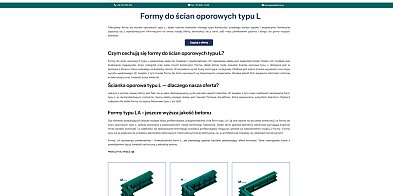 Formy do ścian oporowych jako fundament sprawnej logistyki budowlanej -64074