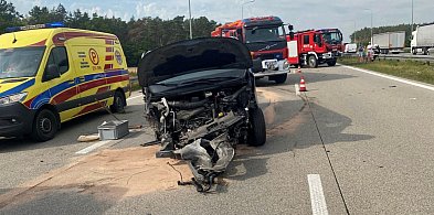 Wypadek na S8 w pobliżu Rydzyn-64330