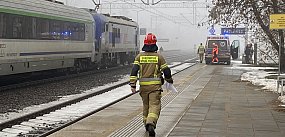 Tragiczny wypadek na dworcu PKP