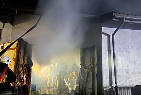 Pożar kotłowni. Właściciel poparzony podczas prób gaszenia-67592