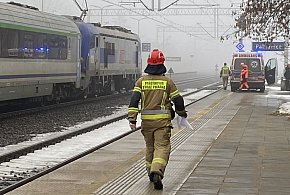 Tragiczny wypadek na dworcu PKP