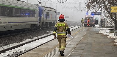 Tragiczny wypadek na dworcu PKP