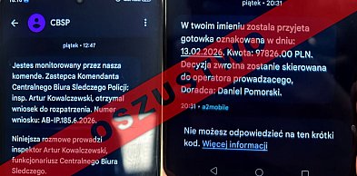 Policja ostrzega przed oszustami. Uwaga na fałszywe sms-y