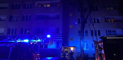 Pożar w bloku na Bugaju. Paliło się na IV piętrze