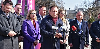 Wiceminister Sikora i poseł Trela w Pabianicach