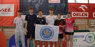 Badminton: „brązowy” Płock Korony, bez krążka w Łodzi