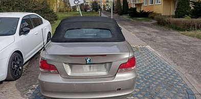 Zaparkował na niebieskiej kopercie. Nie miał prawa