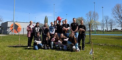 Dzień Ziemi w praktyce. Młodzież posadziła drzewa i posprzątała okolicę