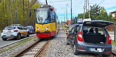 Kierująca Hyundayem zderzyła się z tramwajem