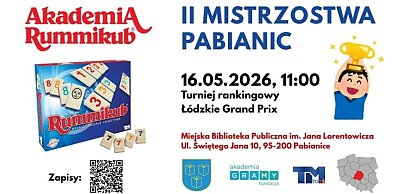 Kolorowe kostki i wielkie emocje. II Mistrzostwa Pabianic w Rummikub