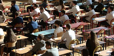 8-klasiści zdają swój egzamin