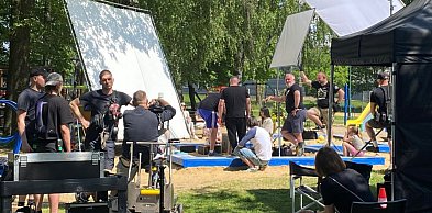 Filmowcy kręcą na Lewitynie
