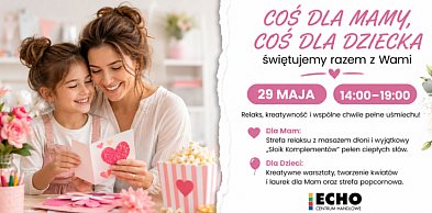 Galeria Echo zaprasza mamy z dziećmi na wspólne świętowanie
