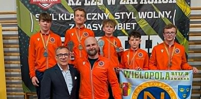 Złoty Julian Majchrzak. Drugie miejsce zapaśników Nelsona
