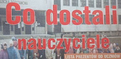 Takie prezenty trafiały do nauczycieli w 1997 roku [LISTA]