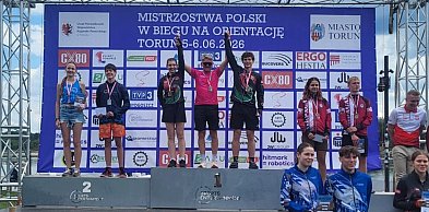 Dwa wicemistrzostwa Polski Azymutu w sprintach!