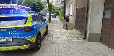 Jedna hulajnoga, dwoje pasażerów i finał w szpitalu