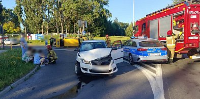 Wypadek na skrzyżowaniu