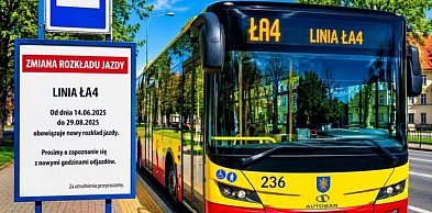 Nowy rozkład linii ŁA4
