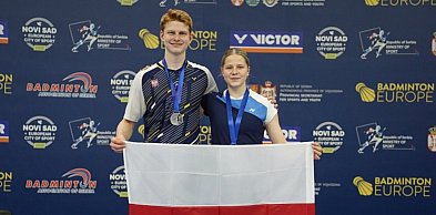 Badminton: srebro Kacpra Grabarza (Korona) w Serbii
