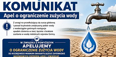 Upał i spadek ciśnienia wody w gm. Pabianice
