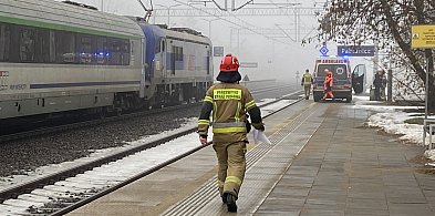 Tragiczny wypadek na dworcu PKP
