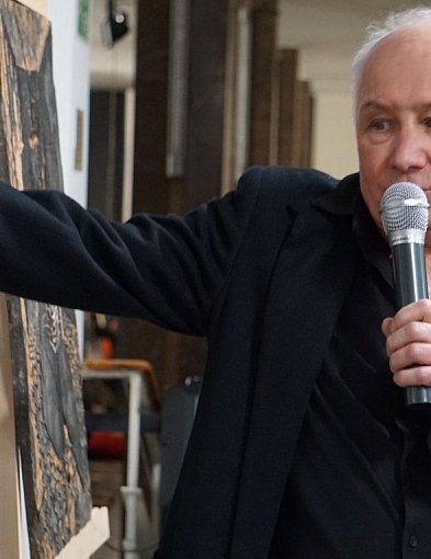 Wernisaż wystawy pabianickiego artysty Andrzeja Nowickiego