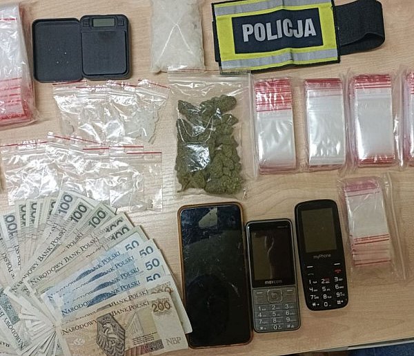 33-latka wpadła z mefedronem i marihuaną