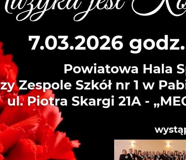 Zaproszenie na koncert: Muzyka jest kobietą