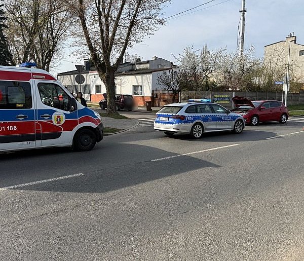 Wypadek na skrzyżowaniu. 6-latka trafiła do szpitala