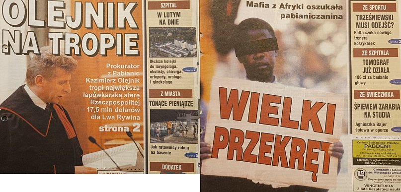 Pabianice ponad 20 lat temu