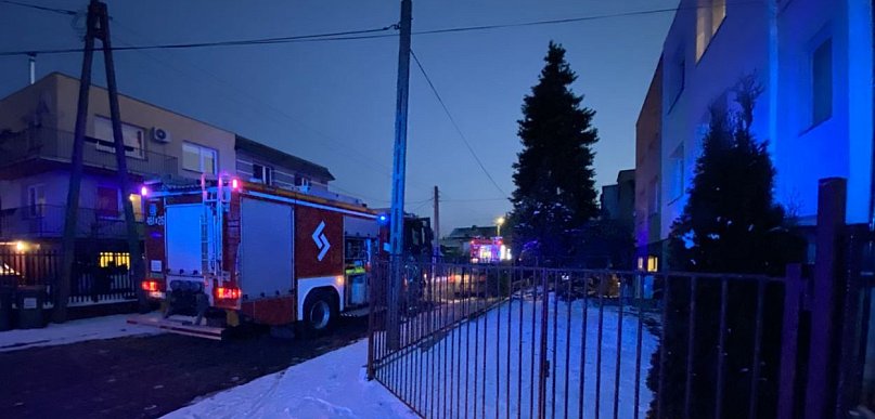 Pożar w garażu przy Słonecznej. Straty 20 tys. złotych