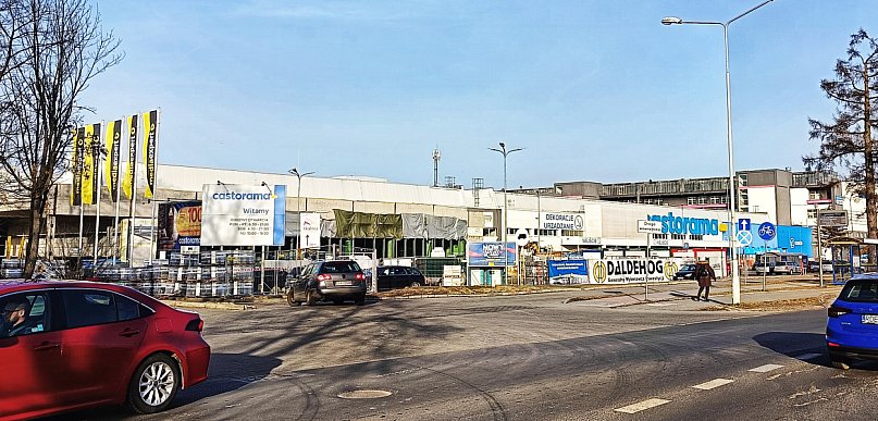 Dwa wjazdy zamknięte przy Tkalni 2