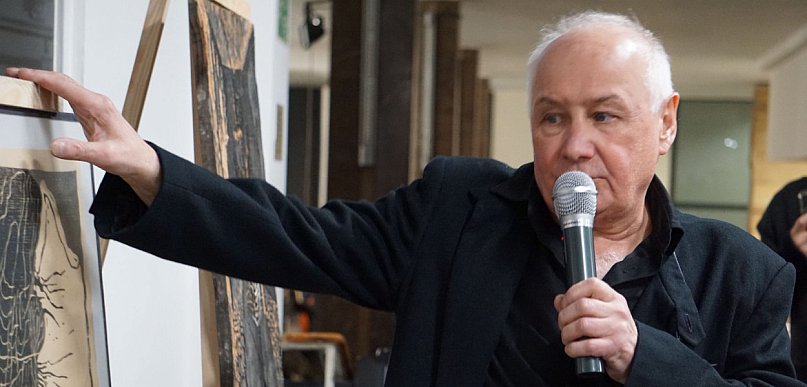 Wernisaż wystawy pabianickiego artysty Andrzeja Nowickiego