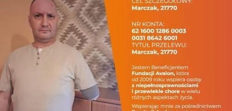 Pomóżmy panu Mariuszowi odzyskać samowystarczalność