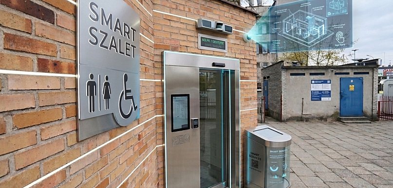 Pierwszy Smart Szalet w Pabianicach