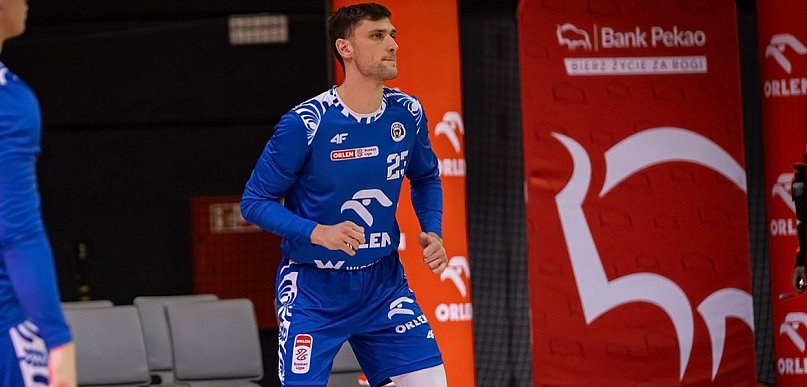 Michał Michalak zagrał dobry mecz. Pomógł wygrać Anwilowi