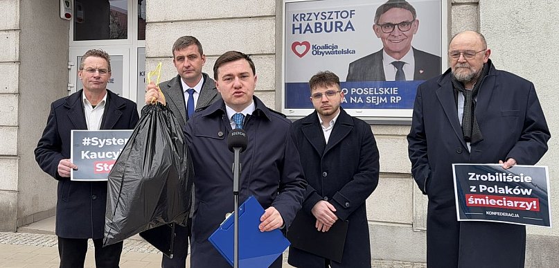 Konfederacja chce likwidacji systemu kaucyjnego