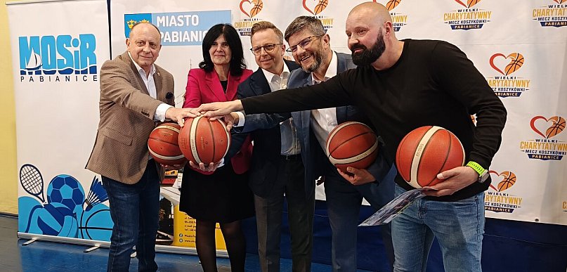 Marcin Gortat i legendy żeńskiej koszykówki w Pabianicach