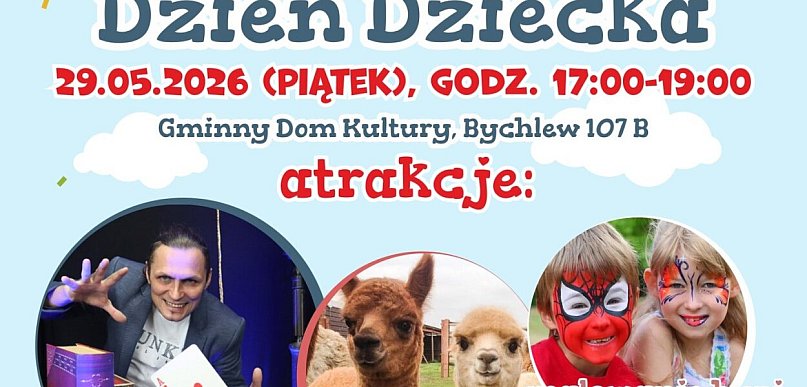 Gminny Dzień Dziecka w Bychlewie. Dwa dni zabawy