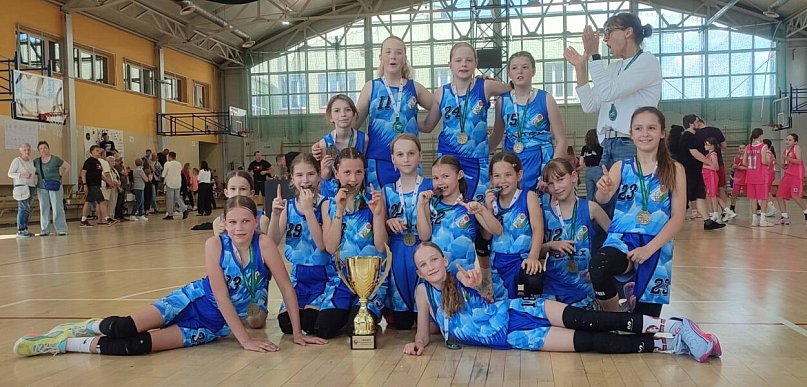 Najmłodsze – najlepsze. Koszykarki PTK mistrzyniami województwa!