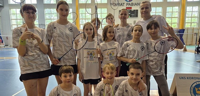 Badmintonowe „Trzy Korony”, czyli granie w Pabianicach