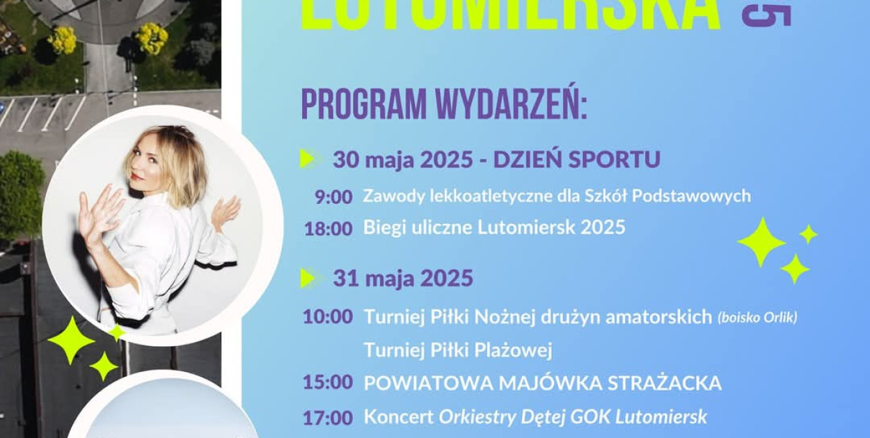 Dni Lutomierska 2025 – wystąpi Anna Wyszkoni 