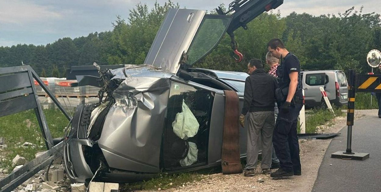 18-latek po pijaku rozbił cudze audi 