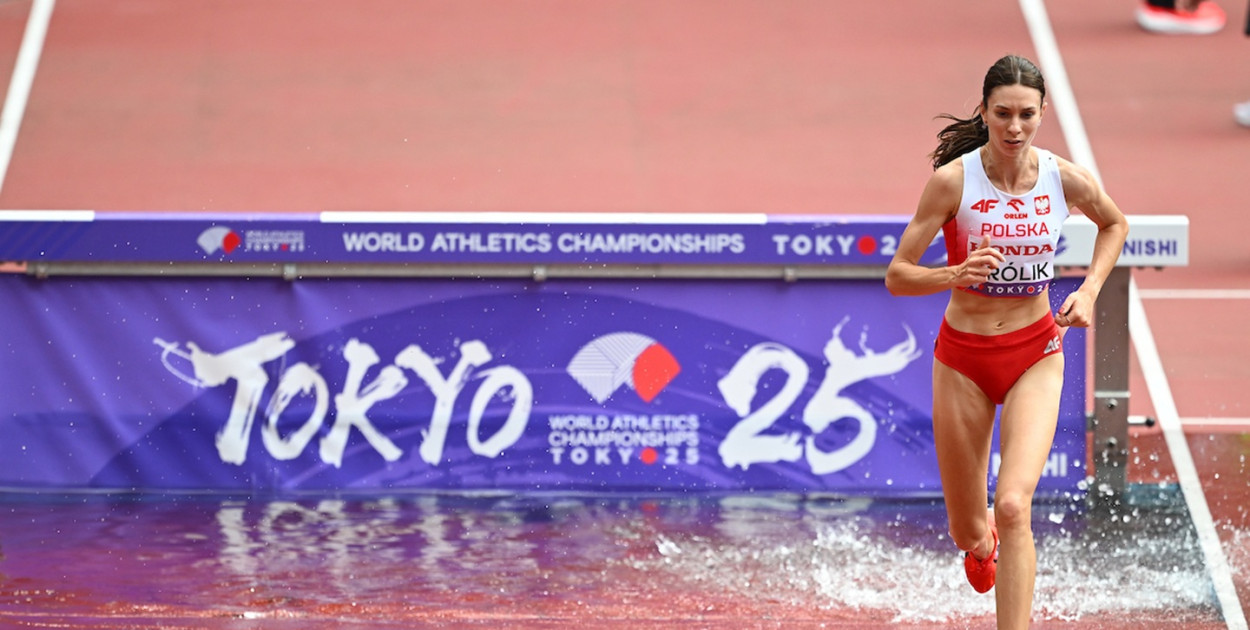 Kinga Królik (Azymut Pabianice) nie awansowała do finału biegu na 3.000 m z przeszkodami podczas mistrzostw świata w Tokio. Fot. pzla.pl